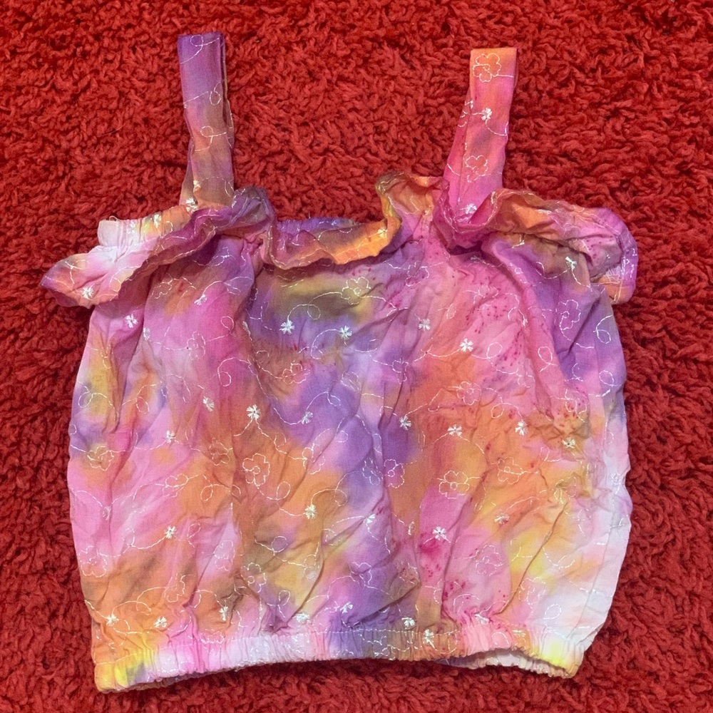 3T Ruffle Tank